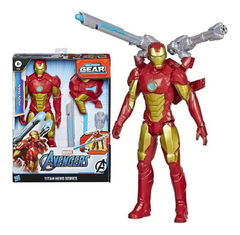 Muñeco Iron Man Titan Hero Series Blast Gear - comprar online