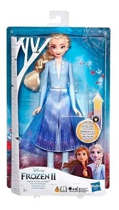 Muñeca Elsa Frozen 2 Con Luz Light Up Doll