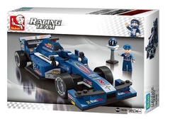 Sluban Racing Team F1 Blue 287 Piezas Simil Lego