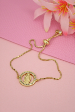 Pulsera ajustable virgen de Guadalupe