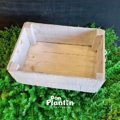 Cajoncito de madera blanco - comprar online