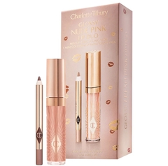 **PRE ORDEN** Charlotte Tilbury-New Mini Glossy Pink Lip Gloss + Lip Liner Set