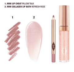 **PRE ORDEN** Charlotte Tilbury-New Mini Glossy Pink Lip Gloss + Lip Liner Set - comprar en línea