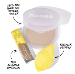 ** PRE ORDEN** Kosas- Cloud Skin Complexion Bestsellers Set - Concealer, Setting Powder, Makeup Sponge - comprar en línea