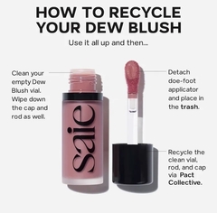 Imagen de **PRE ORDEN** Saie -Dew Blush Blendable Liquid Blush