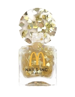 **PRE ORDEN** Nails.INC X McDonald's i'm Lovin' It Gold Heart Nail Topper en internet