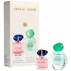 **PRE ORDEN** Armani Beauty- Mini My Way & Acqua di Gioia Perfume Duo