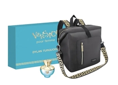 **PRE ORDEN** Versace -Dylan Turquiose Perfume Backpack Set