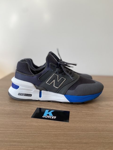 New balance 997 cheap azul e cinza