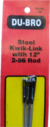 5 Pçs - Arame DUBRO 2-56 30cm Clevis Push-rod Metal - DUB185 - comprar online