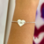 Pulseira coração personalizável (LEIA A DESCRIÇÃO) - comprar online