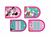 Tag com cordão para Festa Minnie Rosa e Daisy - 8 unidades - comprar online