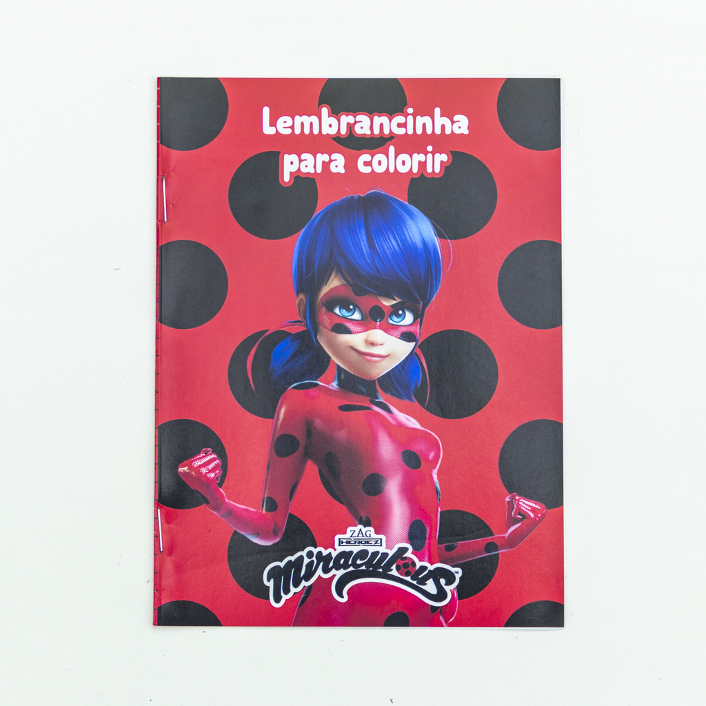 Capa de Livrinho para Colorir Ladybug