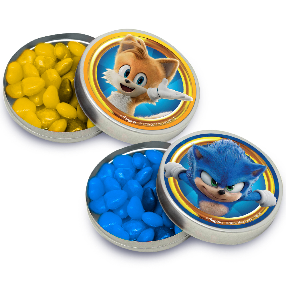 Kit 3 pins personagens Sonic multicor, SEGA
