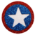 Aplique Herói Escudo Capitão América Glitter 5 cm 6 Uni Vivarte - Inspire sua Festa Loja