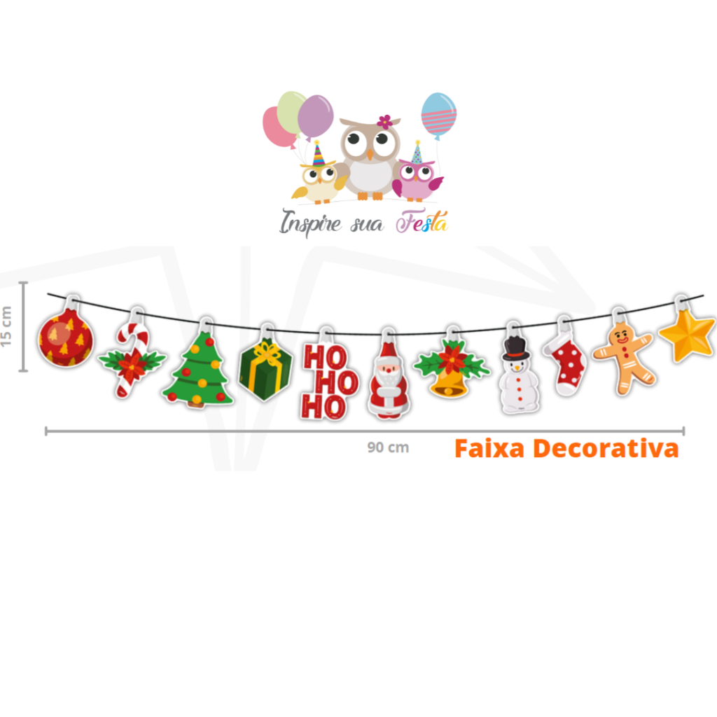 Decoração de Parede Árvore de Natal Mágico 1 Uni Regina Festas - I