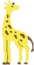 Aplique Safari Girafa EVA AM/MA 6 cm 6 Uni Vivarte - Inspire sua Festa Loja