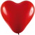 Balão de Coração 12 polegadas 25 unid - Artlatex - Inspire sua Festa Loja na internet