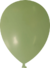 Balão Redondo Liso Verde Eucalipto número 9 - 30 unidades - Happy Day Balões - Inspire sua Festa Loja - comprar online