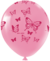 Balão Bexiga 11 Polegadas Borboletas 25 Un Artlatex - Inspire sua Festa Loja - Inspire sua Festa Loja