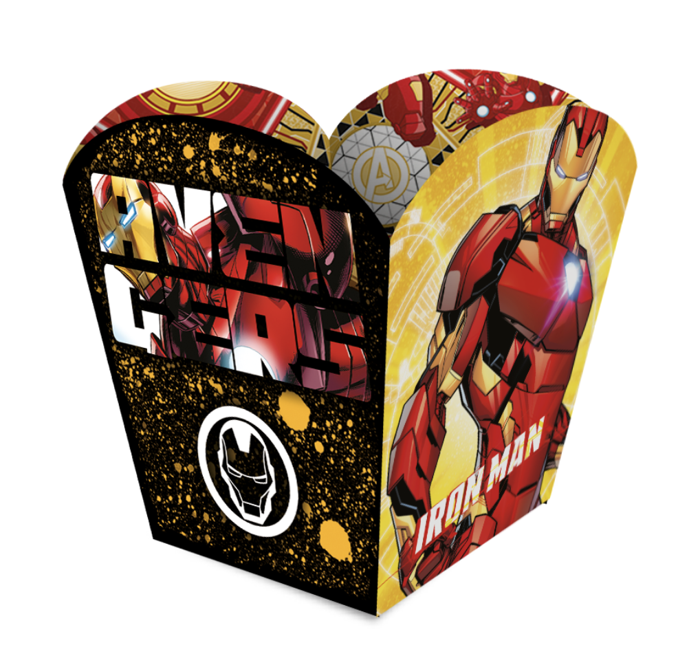 Homem De Ferro Iron Man M03 - Papel De Arroz Para Bolo