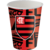 Copo de Papel Lembrancinha Flamengo Futebol 8 Un 200 ml Festcolor - Inspire sua Festa Loja