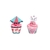 Cupcake Wrapper com enfeite para Festa Marie Paris - 12 unidades na internet