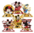 Decoração de mesa para Festa Mickey Mouse - 6 unidades - Regina Festas - Inspire sua Festa Loja