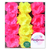 Forminha Happy Mista 3 Tons Mono Neon Rosa/Amarelo/Rosa 50 Uni Maxiformas - Inspire sua Festa