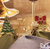 Porta Guardanapo Árvore de Natal 8 cm Verde Dourado 4 Uni Vivarte - Inspire sua Festa Loja - Inspire sua Festa Loja