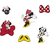 Mini Personagem Decorativo para Festa Minnie Vermelha - 50 unidades- Regina Festas - Inspire sua Festa Loja na internet