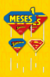 Kit Mesversário Superman Geek Festcolor - Inspire sua Festa Loja - Inspire sua Festa Loja