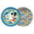 Prato de papel redondo 18 cm Baby Disney Aniversário Mickey 8 un - Regina Festas - Inspire sua Festa Loja