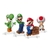 Decoração de mesa Super Mario Colorido para festa - 4 unidades