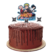 Topo para bolo para Festa Naruto - 4 Unidades