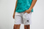 SHORT SEVILLA MICROFIBRA NIÑO - BLANCO - comprar online