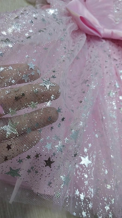 Vestido Festa Aniversario Princesa Luxo Rosa na internet
