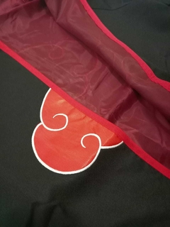 CAPA AKATSUKI ITACHI BANDANA COLAR NARUTO COSPLAY - comprar online