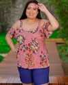 Ciganinha Plus Size Alça Larga