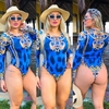 Body Manga Longa Persia Básico Fechado Nas Costas