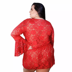 Robe Ana Julia Plus Size Pimenta Sexy na internet