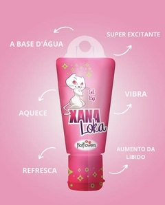 Xana Loka Gel Excitante Vibrações 15G Hot Flowers - Ápice Sex Shop