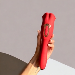 Vibrador kiss com penetração - comprar online