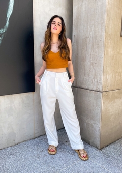 Calça Betina - Off White - Lara Ildefonso Brand