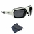 Óculos de Sol Evoke Elp 02 B01P White Shine Black Gray Total