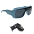 Óculos de Sol Evoke Amplifier D01 Blue Ciano Total Black - comprar online