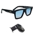 Óculos de Sol Evoke Time Square A06S Black Matte Blue Flash