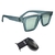 Óculos de Sol Evoke Time Square T03 Crystal Green Total