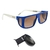 Óculos de Sol Evoke B Side DB10 Blue White Silver Brown