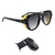 Óculos de Sol Evoke Avalanche AG08 Black Dark Yellow